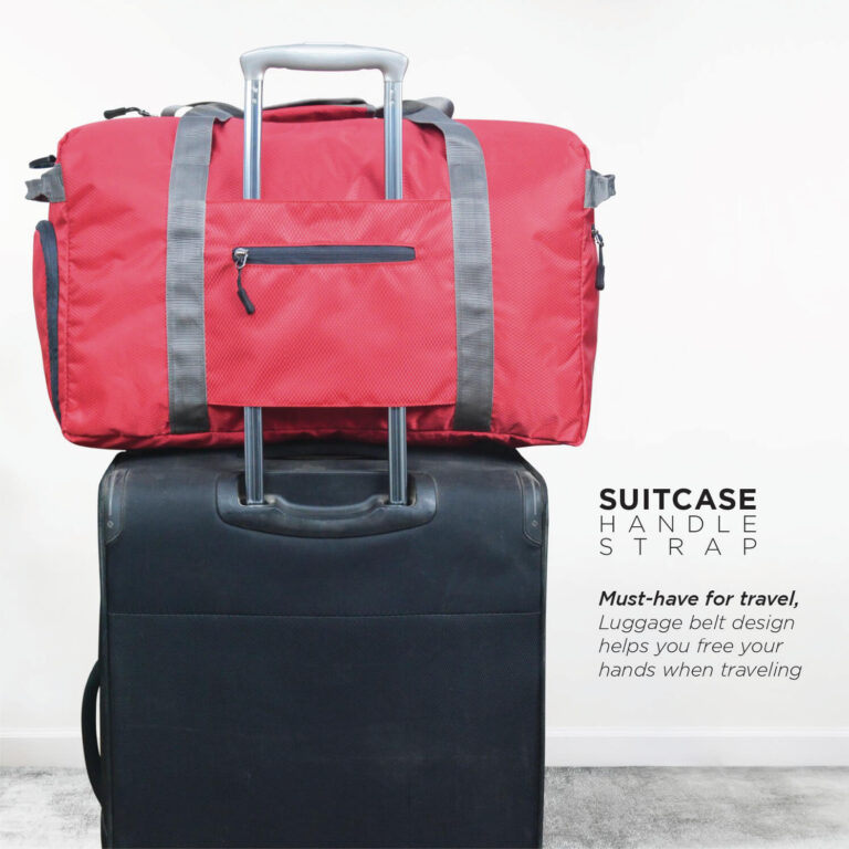 "Effortless Packing, Seamless Storage: The FATMUG 60L Duffle Bag for Men and Women"